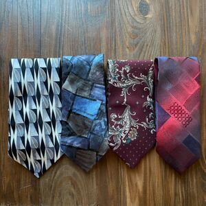 Bundle of 4 Silk 615 COLLECTION Ties